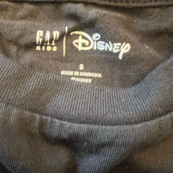 Disney x GAP Black Kids Long Sleeve Shirt. Size S and XXL. NWT. - Picture 10 of 10